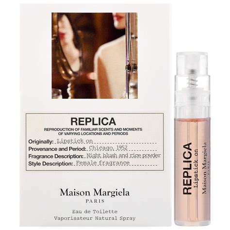 replica lipstick on perfume rollerball|Lipstick On Maison Martin Margiela for women .